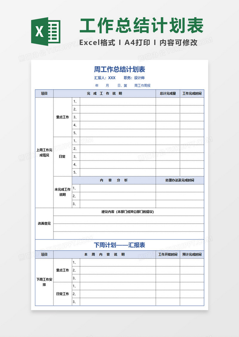 周工作总结怎么写？一份高效的总结模板与技巧指南