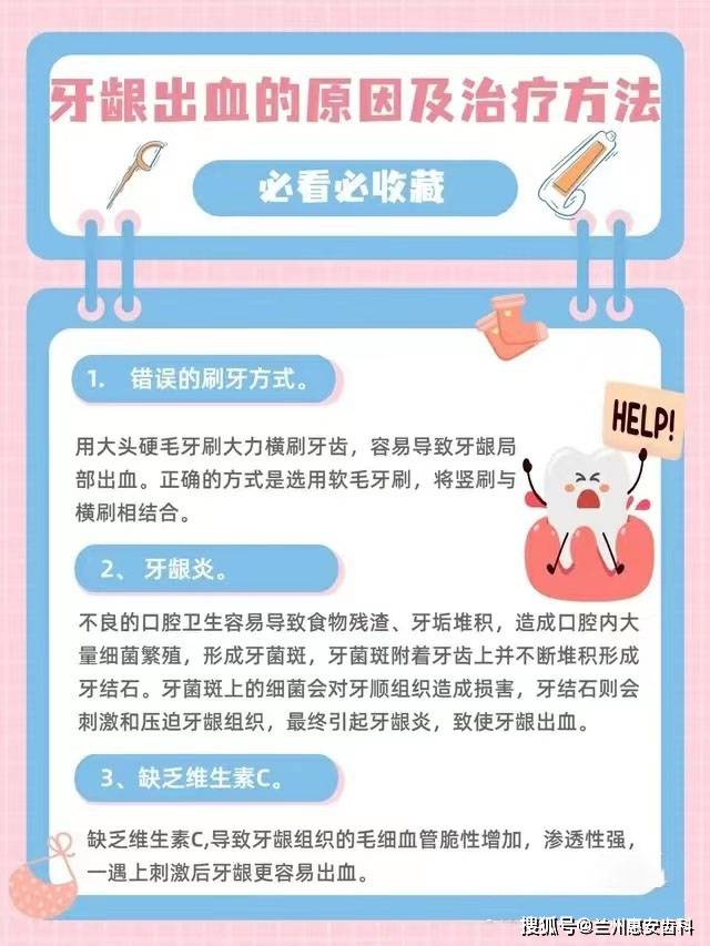 牙龈出血怎么办教你一招自愈：快速止血及日常护理指南