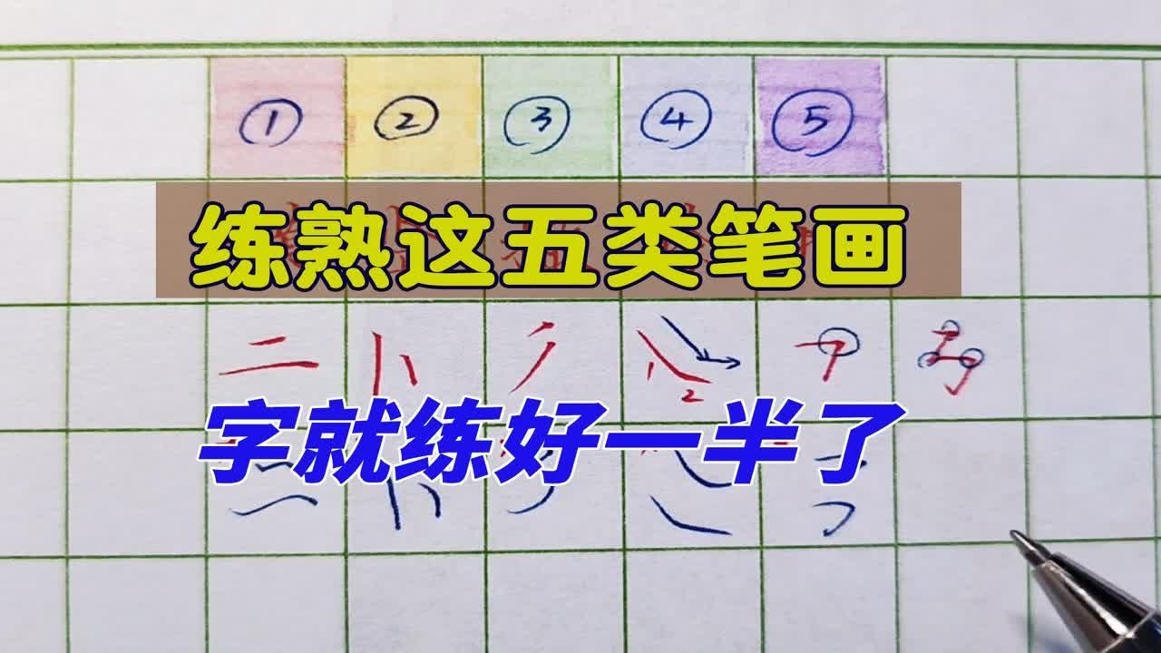 详解笔的笔画规范：从基本笔画到复杂字形的书写技巧